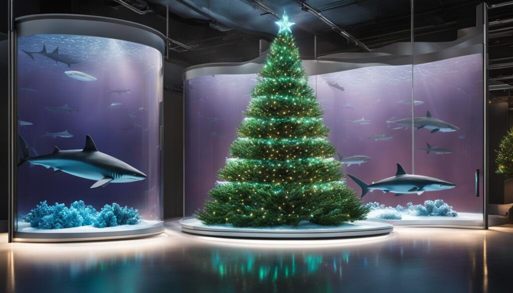 Modern X-mas Tree Shark Tank